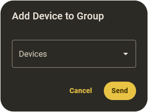 Add Device Dialog